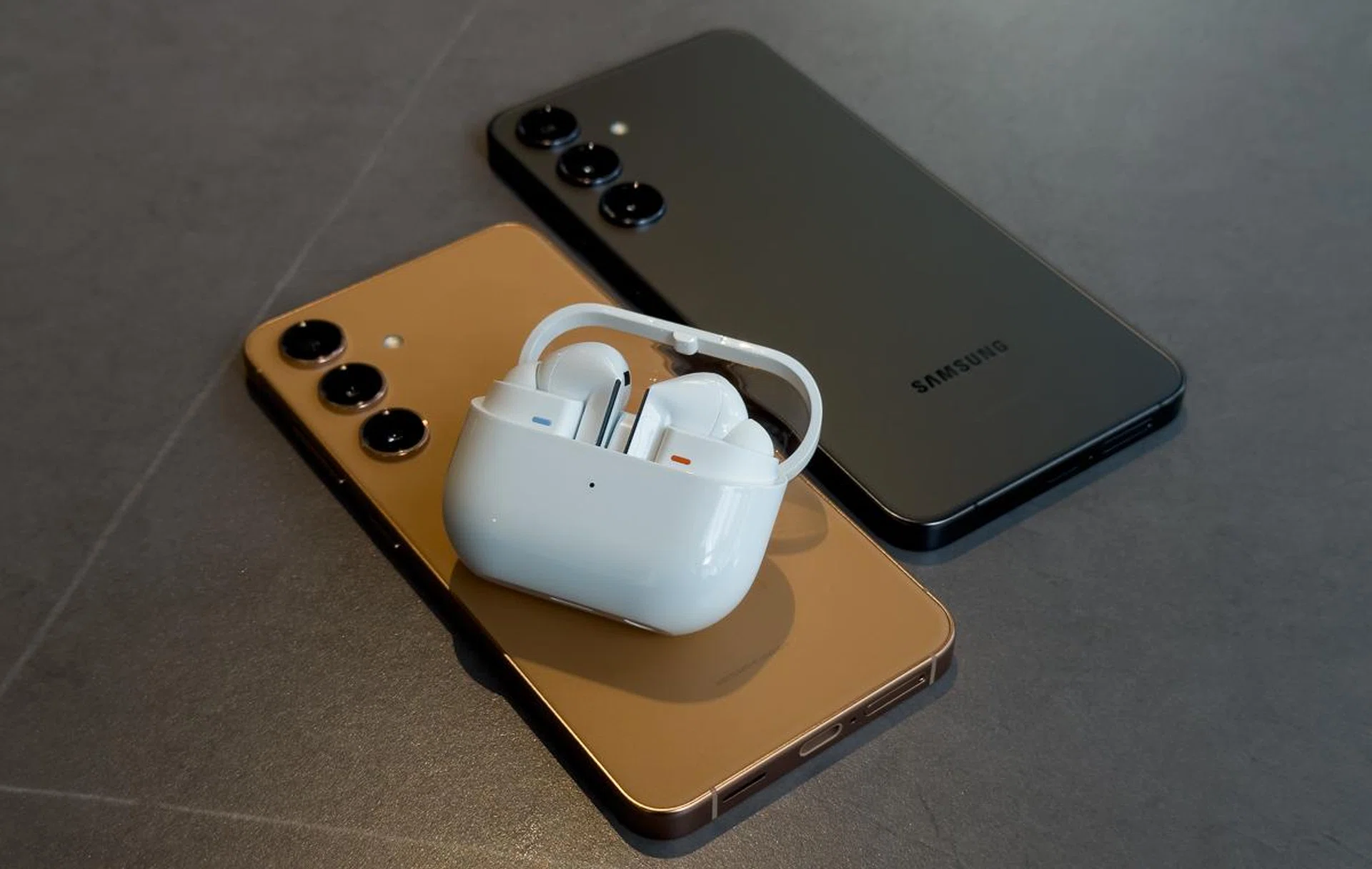 The Galaxy Buds3 Pro are best paired with Samsung phones.