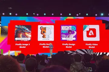 Adobe MAX 2024 Firefly Video Model announcement. Photo: HWZ