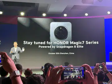 Honor announces Magic7 series at Qualcomm's Snapdragon Summit 2024 keynote. Photo: HWZ.