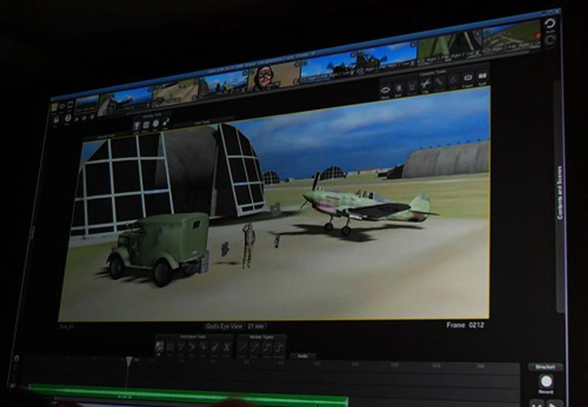A convergence tool for visualization needs for both the gaming and movie production teams.