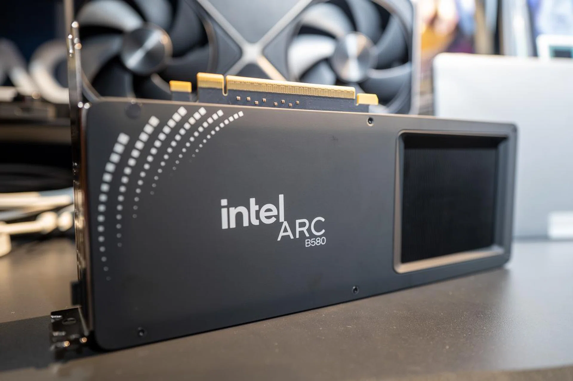 There will be AIB partners cards, but Intel's own reference card is a 'limited edition' that looks really well made. (Image: HWZ)