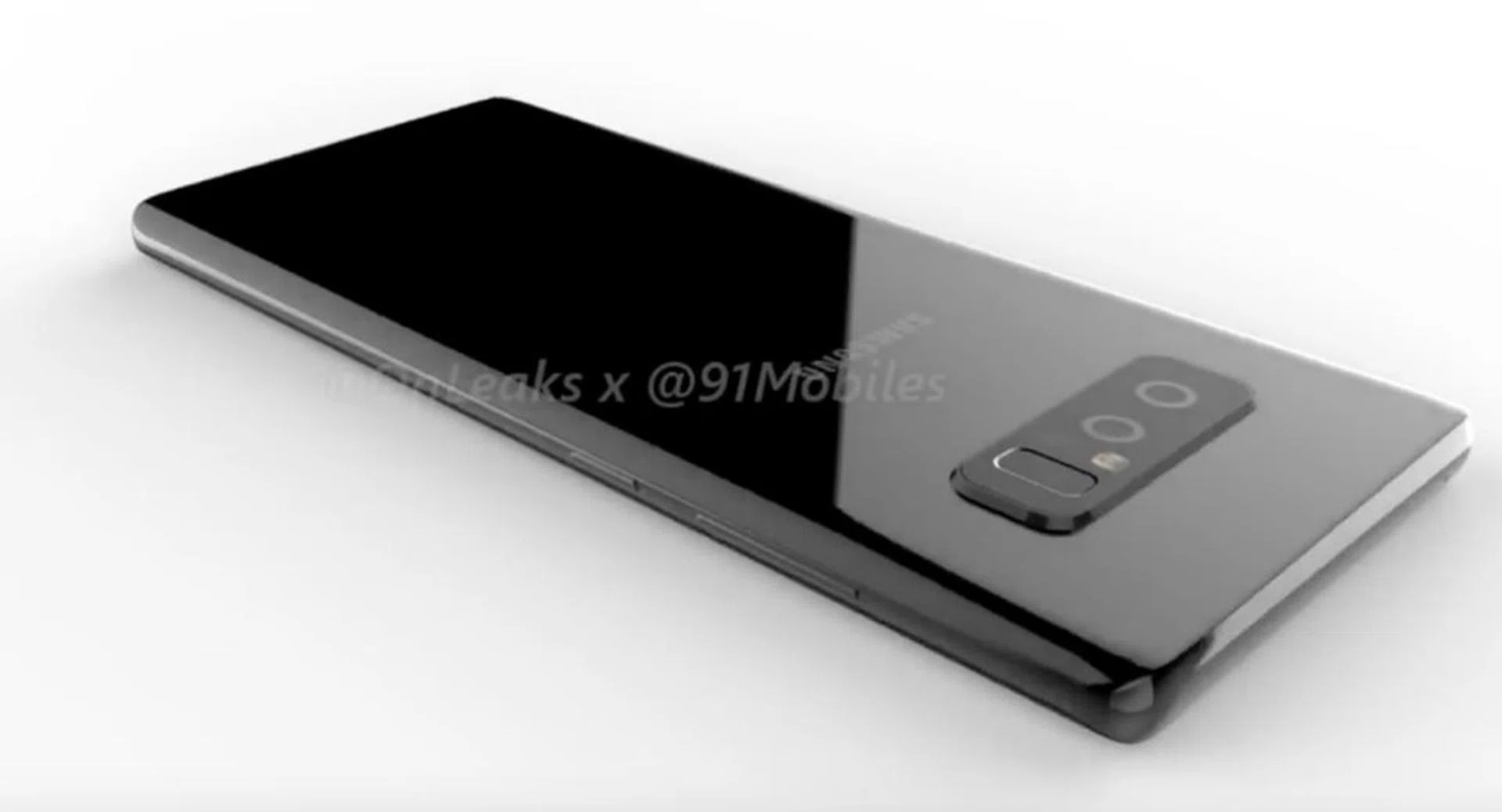 Screenshot taken from Samsung Galaxy Note8 renders [Exclusive] by 91mobiles