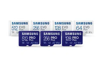 The new microSD cards will suit the needs of most users. Image source: Samsung. 