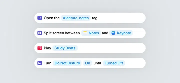 You'll be able to execute actions directly from Spotlight. Photo: Apple