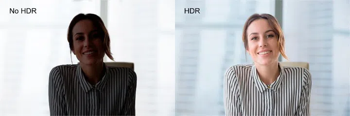 Look your best no matter what the lighting conditions. Image courtesy of Dell. 