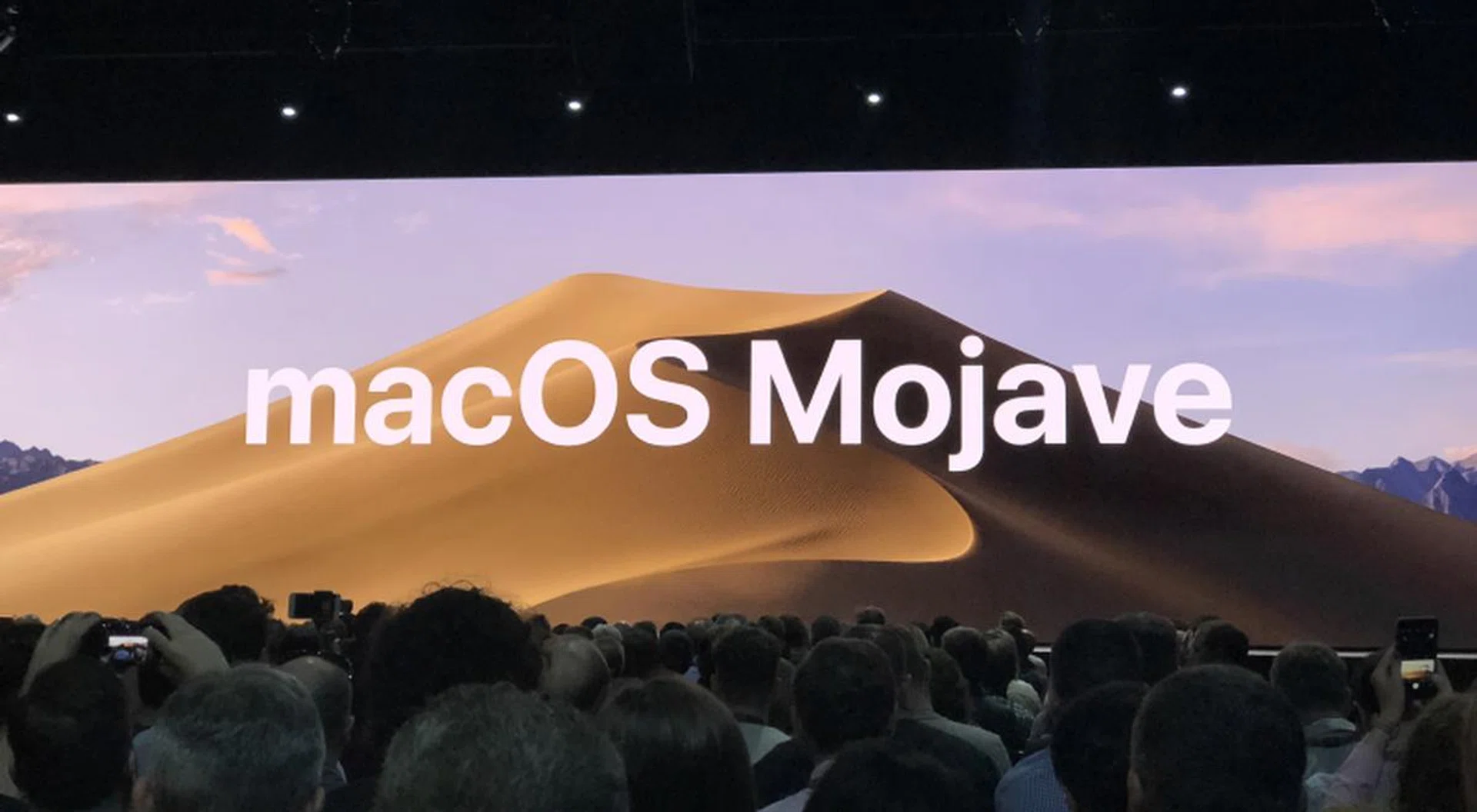 Behold, macOS Mojave!