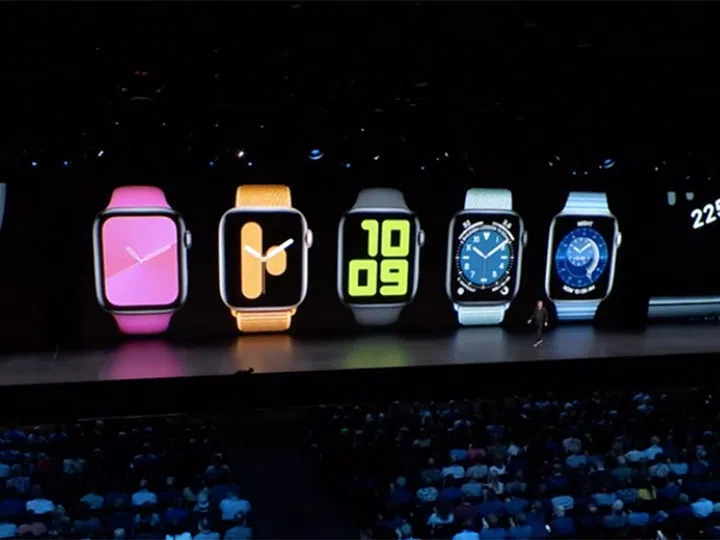 watchOS 6 includes a few new watch faces.