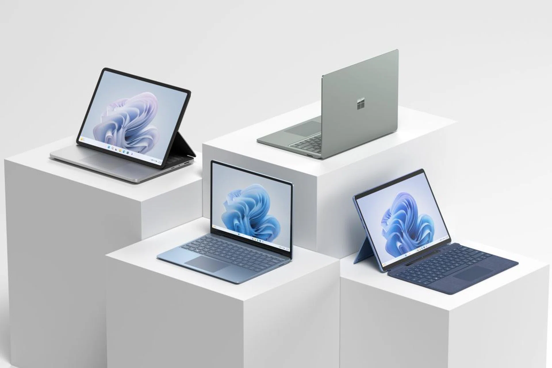 New Surface devices. Image credit: Microsoft.