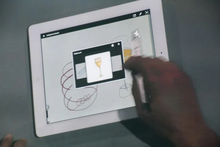 You can download images from your Creative Cloud, using the Mighty, and paste them into a sketch.