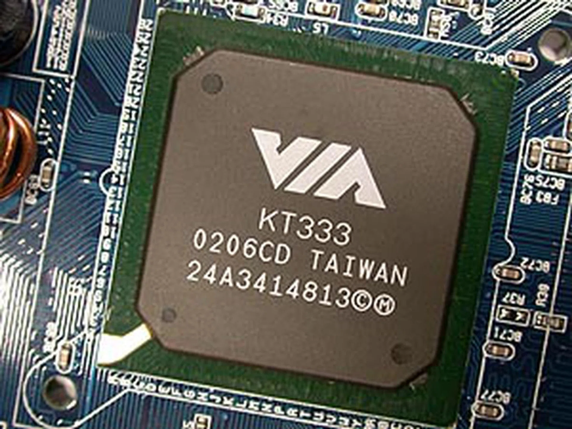 VIA upgraded its AMD chipset to DDR333 memory too with the KT333 chipset. 