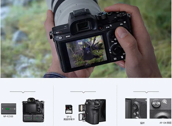 The A7R III gets the same control layout as the A9.