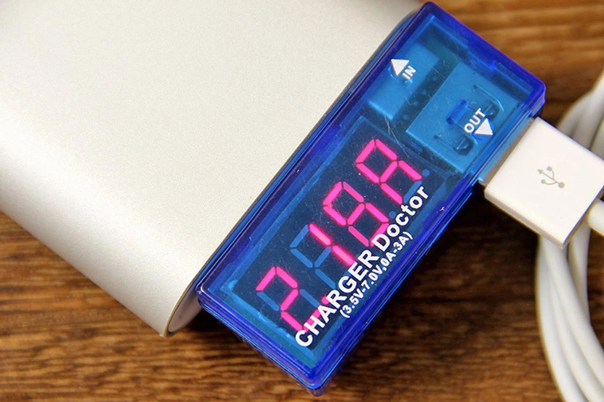 2.1A fast charging verified.