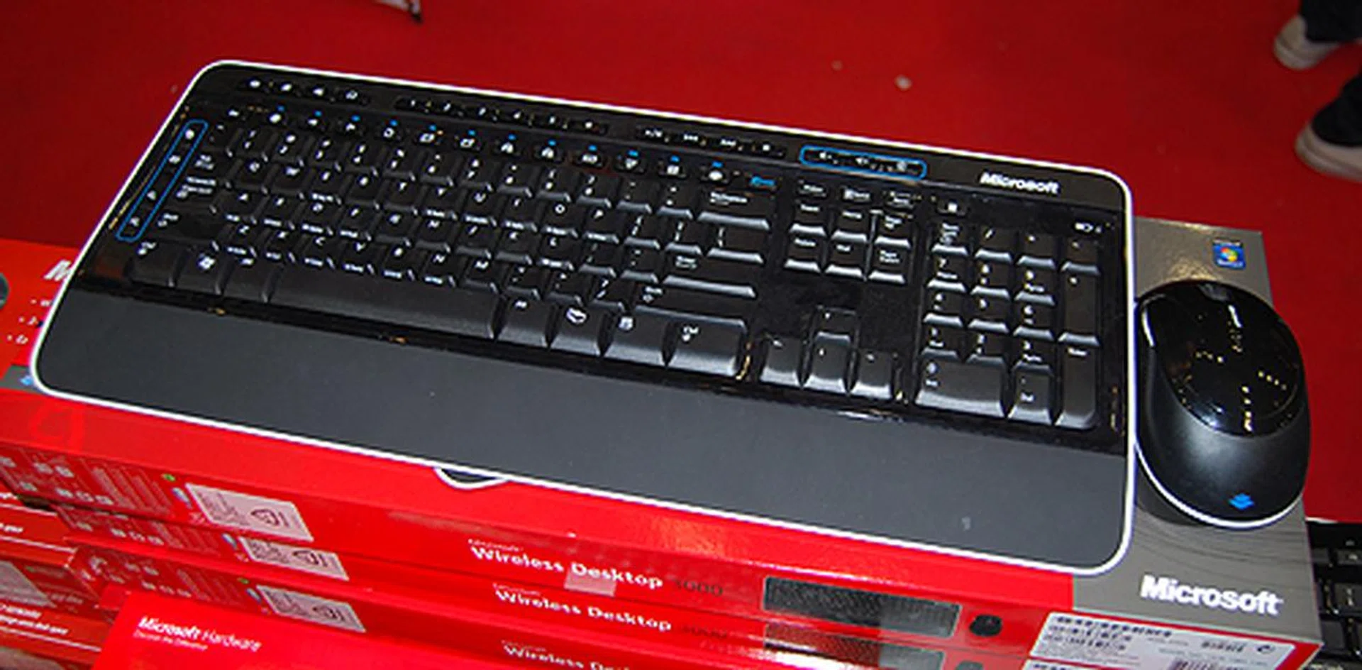 The Wireless Desktop 5000 is a steal at $65. Not only does it come with a wireless keyboard, it also comes with a wireless BlueTrack-enabled mouse that tracks on virtually any surface.