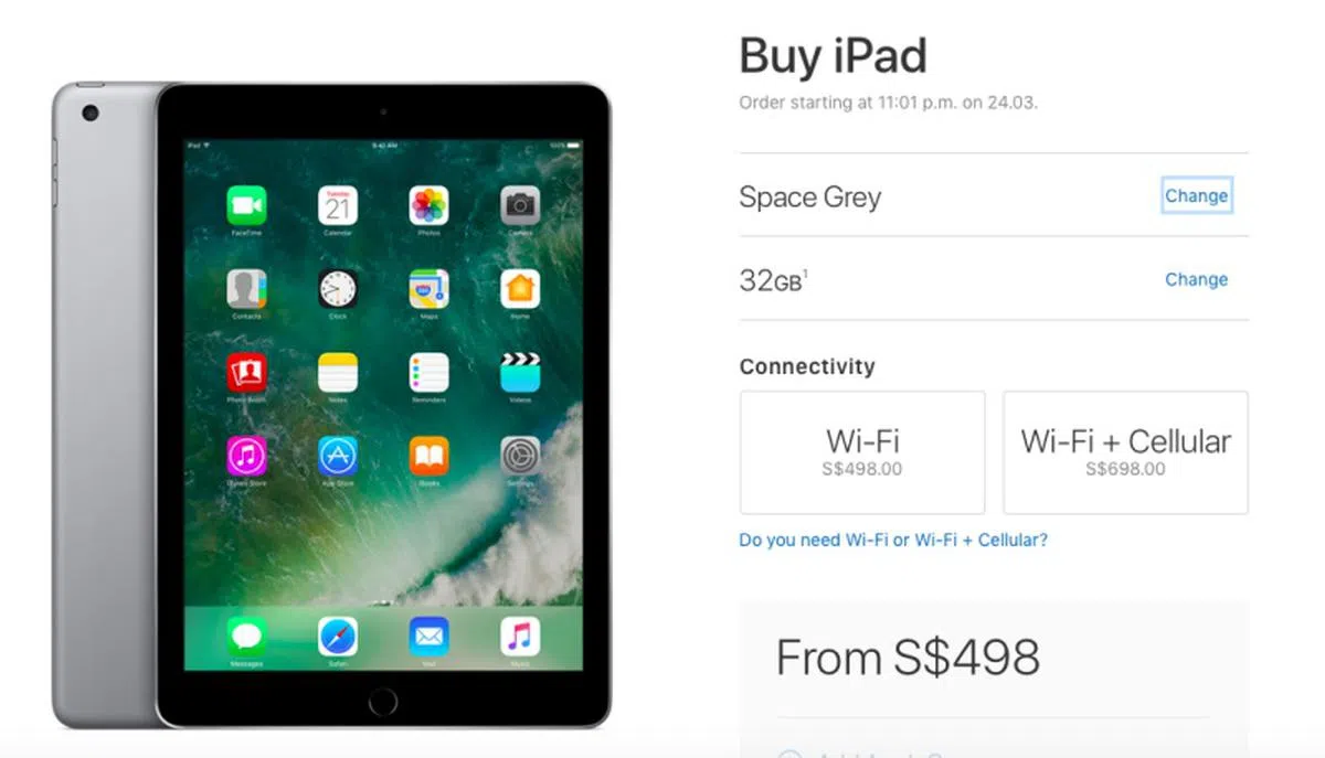Apple unveils 9.7-inch iPad and updated iPad Mini 4 option