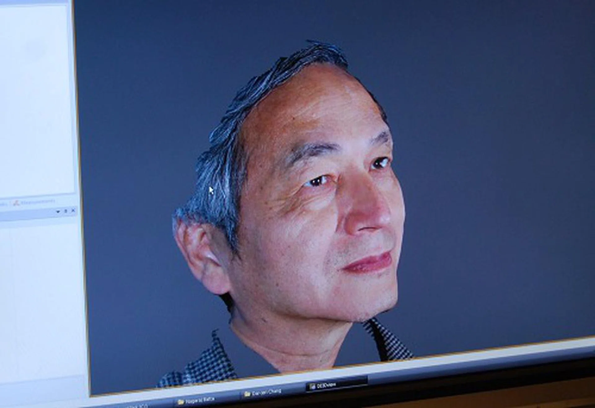 Using their capture software, it then processes the photos to this 3D model which can be further manipulated.