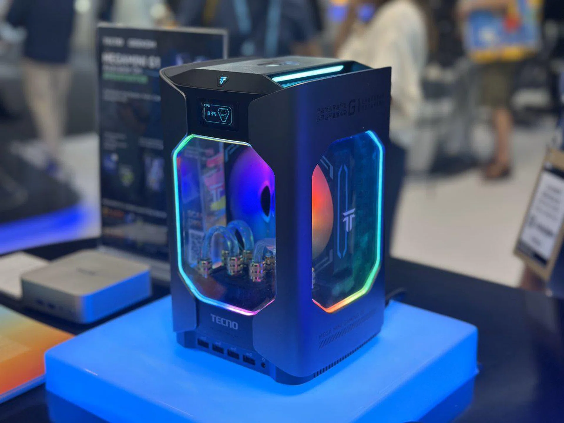 Tecno Megamini G1. Photo: HWZ