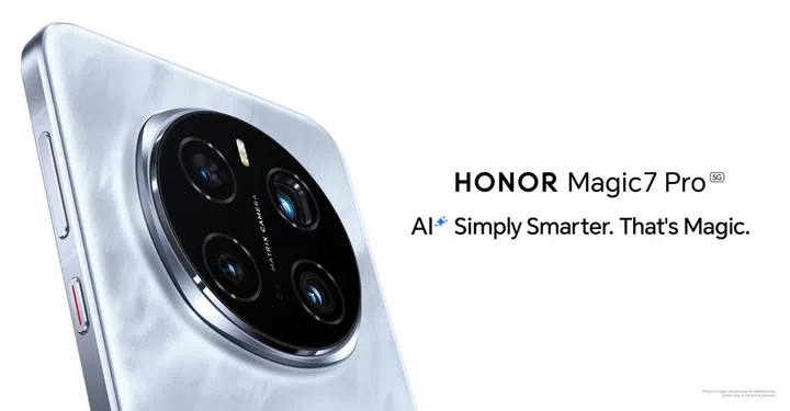Honor Magic7 Pro. Image: Honor.