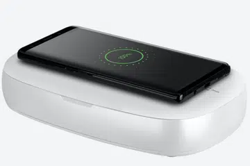 Momax Q.Power UV-Box sanitizing box has Qi charging