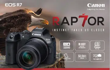 Canon EOS R7 now accepting pre-orders.