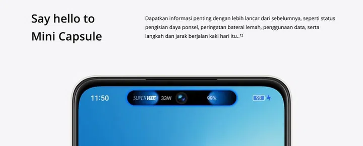 Realme's answer to the Apple Dynamic Island is Mini Capsule.