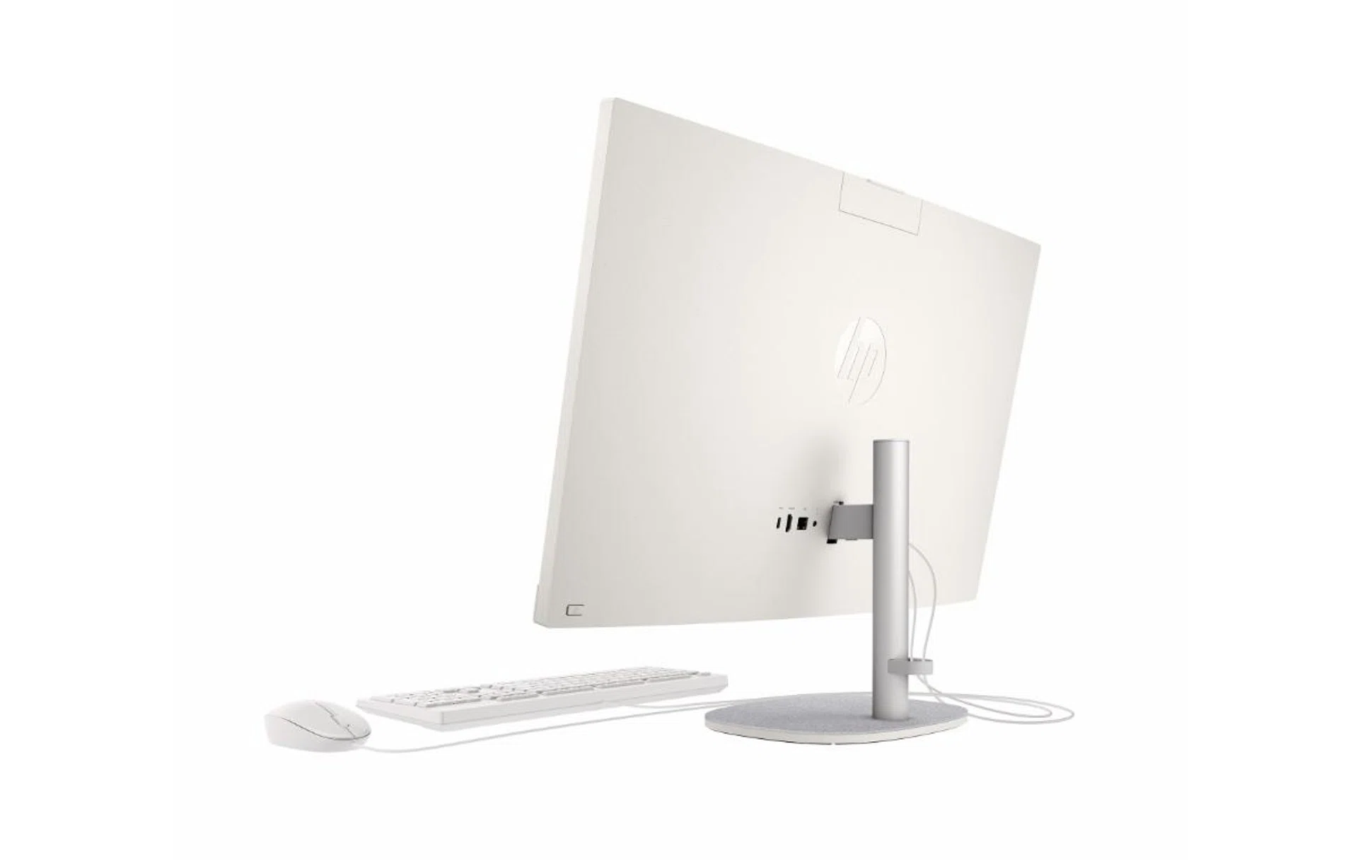 You can see the recycled coffee grounds in the frame of the HP 27-inch all-in-one. Image source: HP. 