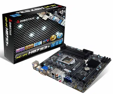 The Biostar Hi-Fi H87S3+ Ver. 6.x motherboard features the Intel H87 chipset. (Image Source: Biostar)
