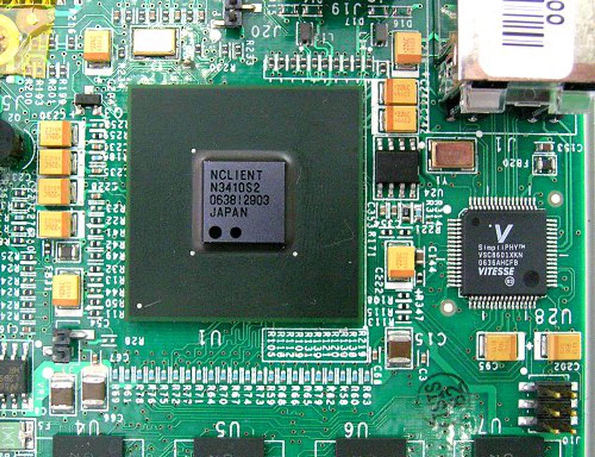 NEC and ServerEngines NetClient multimedia LSI chip enables audio/video and voice processing.