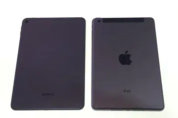 Nokia's lava gray is identical in color to Apple's slate gray.