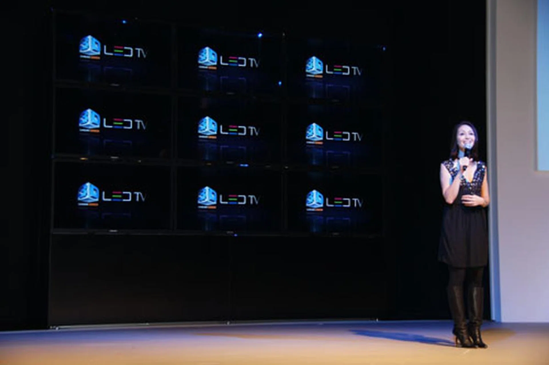 Not to belabour the point, but LED-backlit TVs were a main focus too.