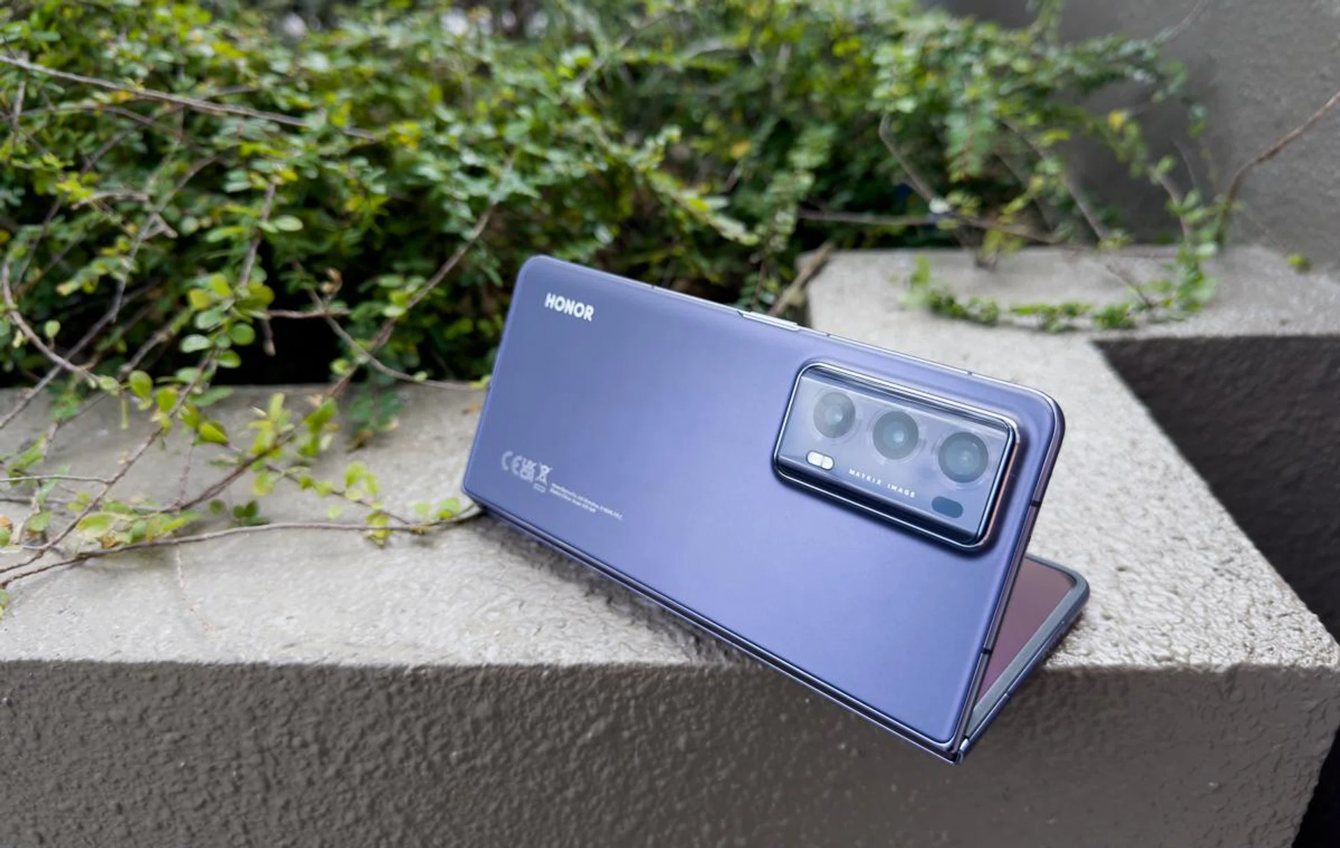 Camera bump is relatively small.