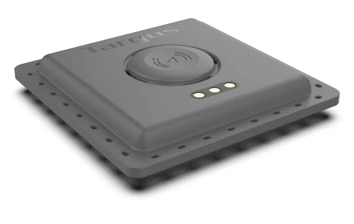 The battery can last up to one year between charges. Image source: Targus.