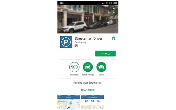 The trial version is named ‘Streetsmart Driver’ on the Google Play Store.