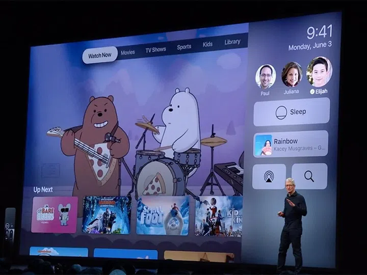 Multi-user support will arrive in tvOS 13.