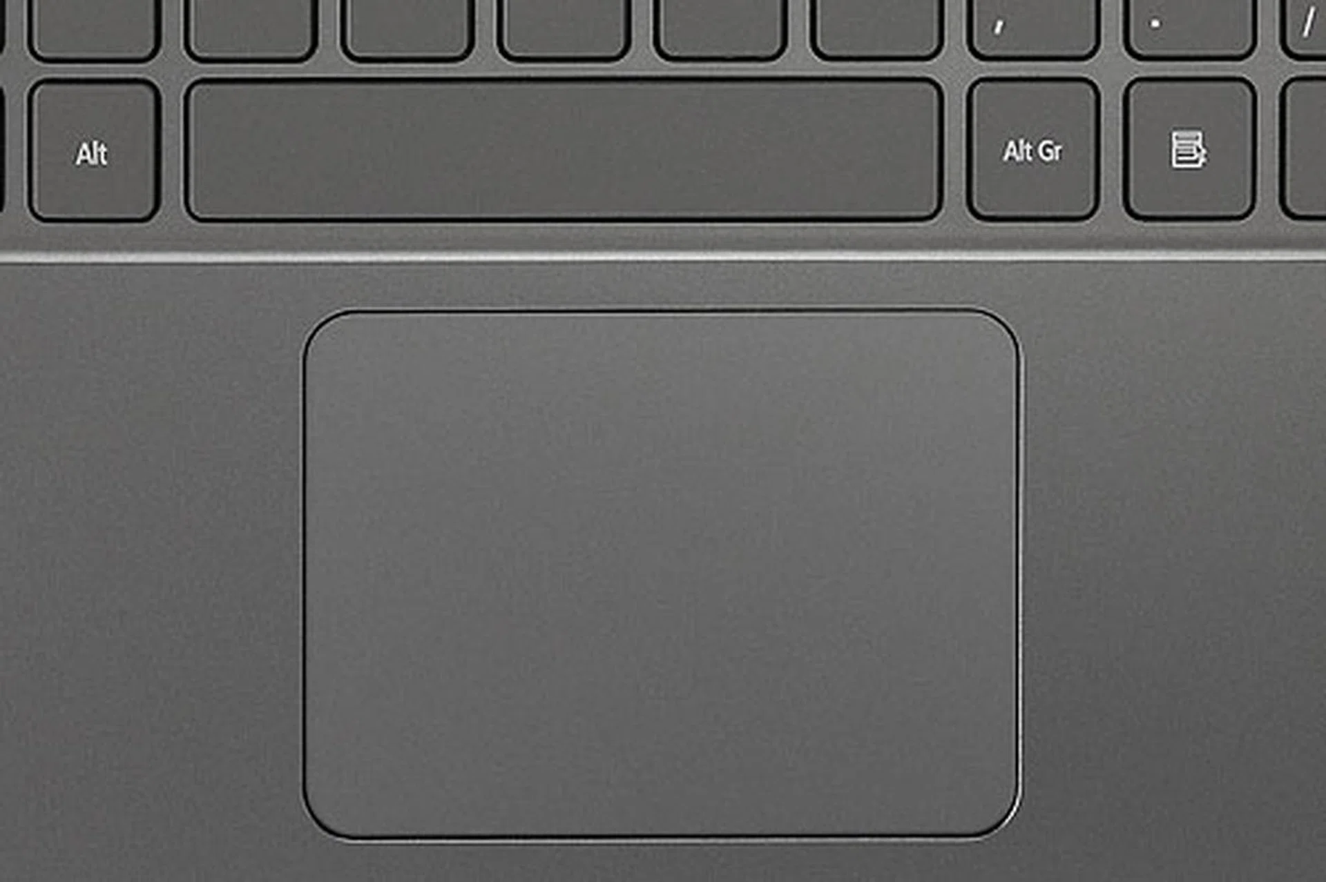 We couldn't find any mention if the trackpad on the S3 is multi-touch capable. We tried touching it in as many ways we could think of, but to no effect.