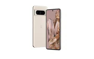 Google Pixel 8 Pro in Porcelain.