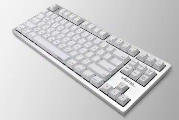 The simple and clean design of the Mistel MD870 Sleeker keyboard makes it a great match for your Mac computers. (Image source: Mistel)