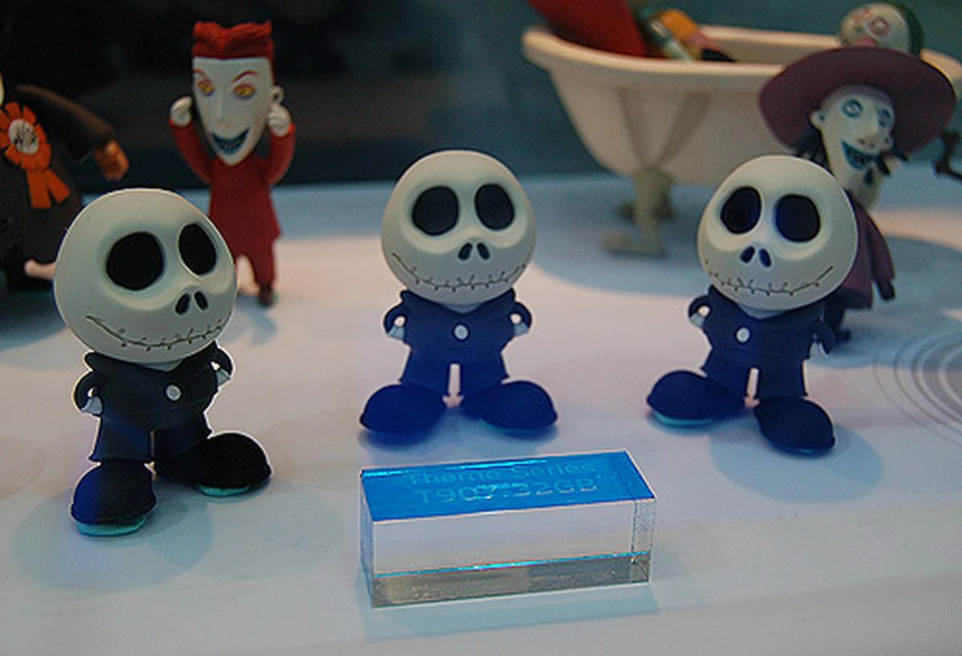 Fans of Tim Burton's The Nightmare Before Christmas will instantly recognize this series of flash drives.