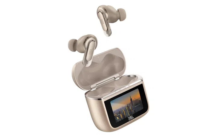 It's available in Black and Latte (pictured here). Photo: JBL