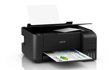Epson EcoTank L3110 / 3150 ink tank printer.