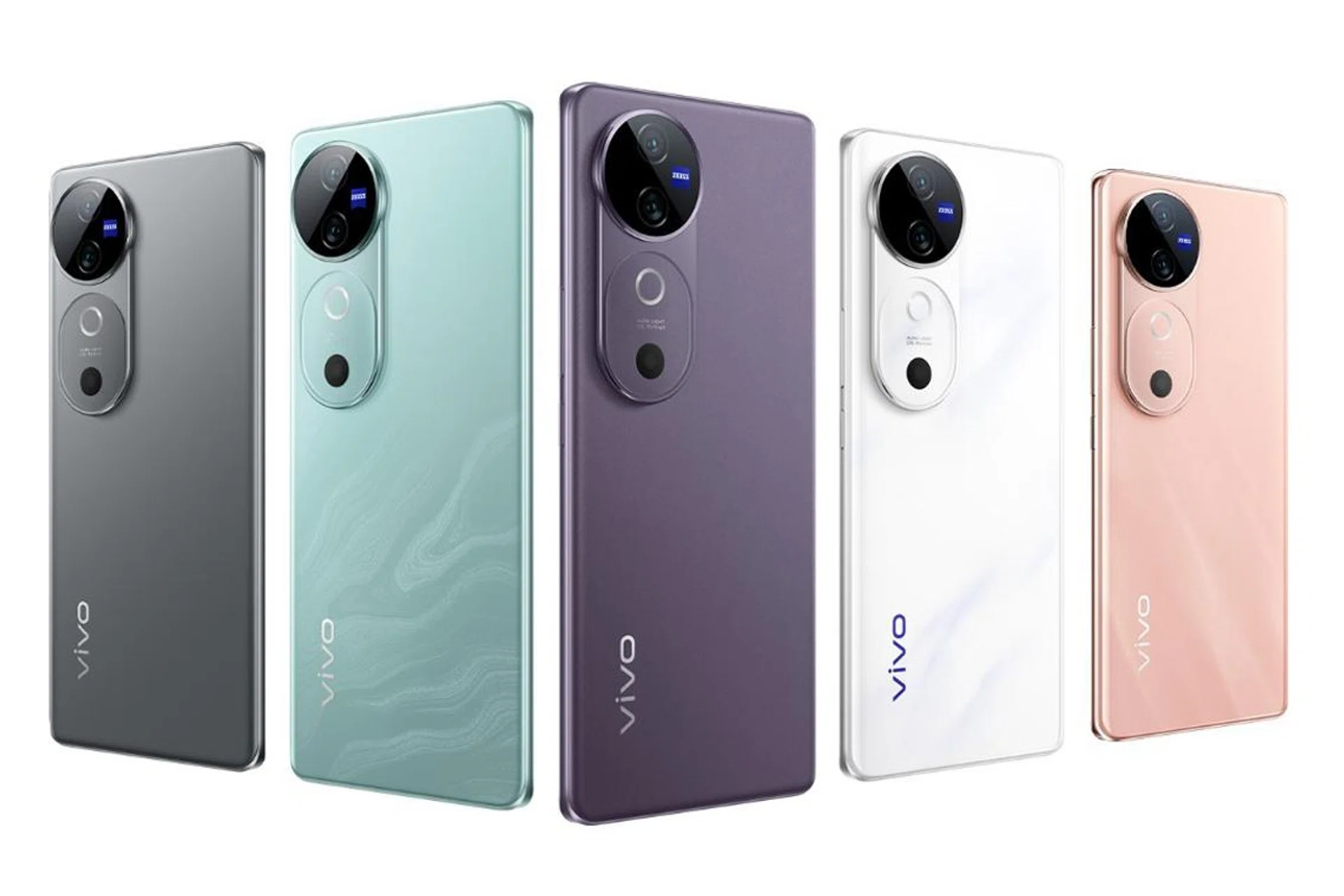 Vivo V40 and V40 Pro in various colourways. Image: Vivo.