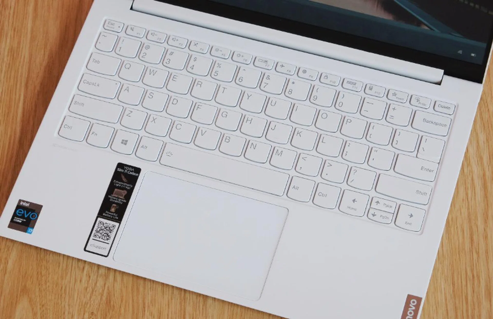 The keyboard is pleasant. But the real highlight is the large trackpad.