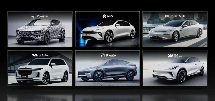 Major Chinese EV makers have announced support for NVIDIA's Drive Hyperion platform. (Image source: NVIDIA)
