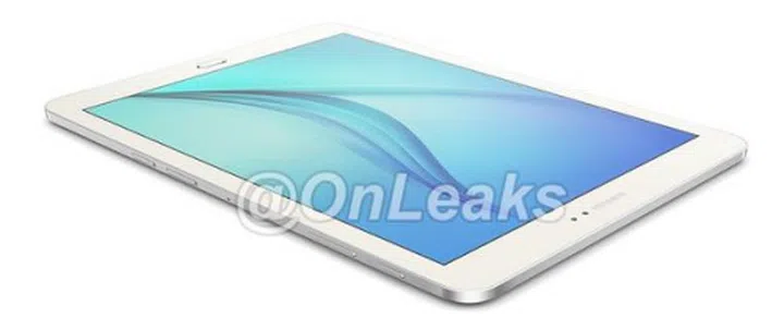 An alleged image of the Samsung Galaxy Tab S2 9.7. <br> Image source: @OnLeaks