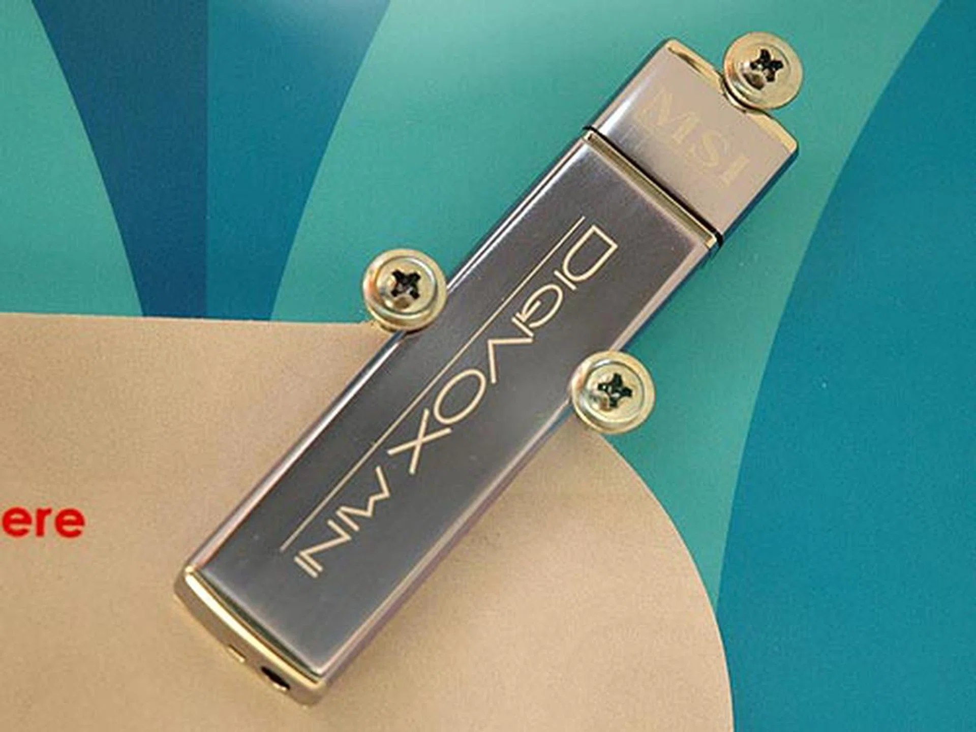 The MSI DigiVOX mini is a pen-sized USB device that lets you receive DVB-T signals. It allows you to receive HDTV signals up to 1080i and you can do scheduled recording and time shifting too. What's cool is that this device is compatible with Microsoft's Media Center Edition operating system.