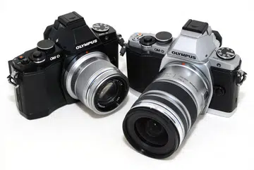 The Olympus OM-D E-M5 comes in black and silver, both equally beautiful we think.