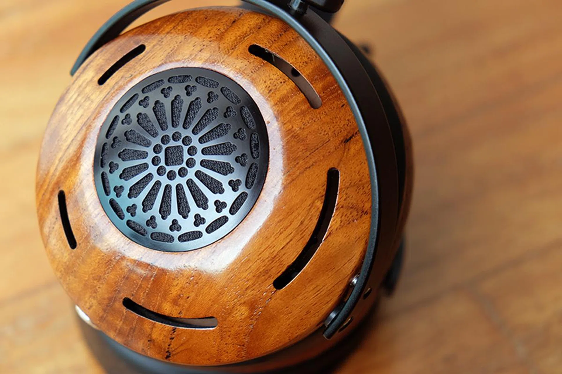 The Auteur isn't as open as most other open-back headphones. The grilles are especially pretty though.