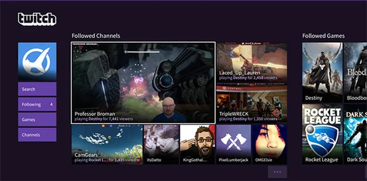 A full-featured Twitch app is coming to PlayStation devices this year. (Image Source: Twitch)