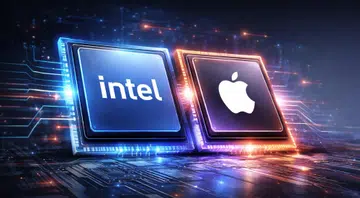 Intel Apple chip render