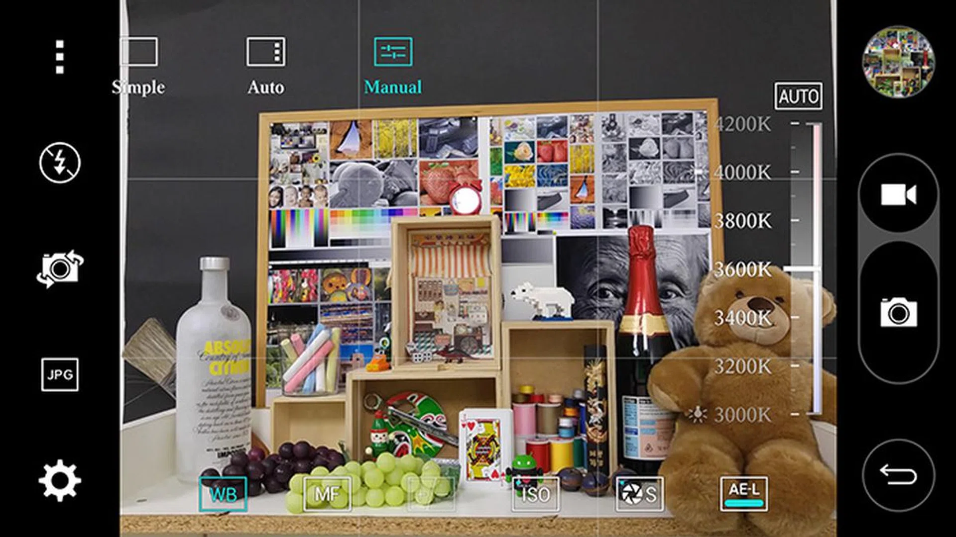 You get the full set of controls in Manual mode. 