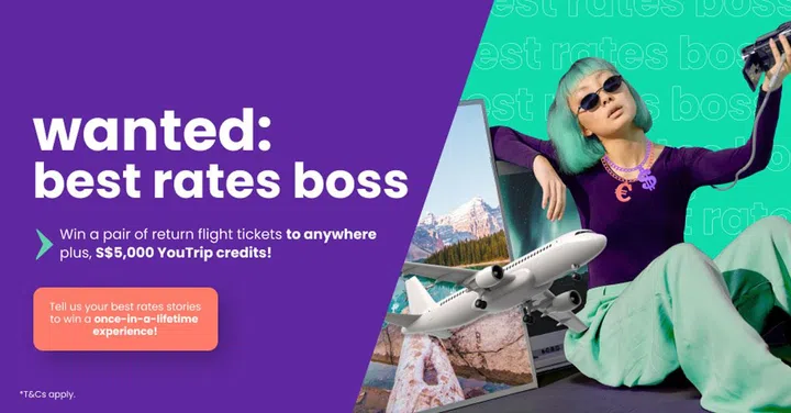 YouTrip's Best Rates Boss campaign.